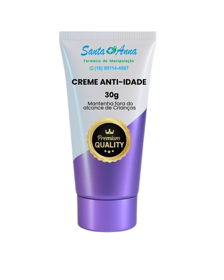 Creme facial Santa Anna em composição editorial